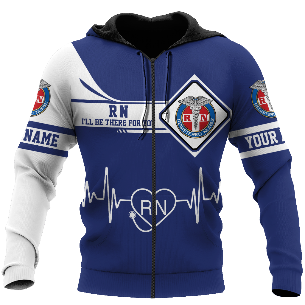 Premium Nurse Personalized Name 3D All Over Printed Unisex Shirts