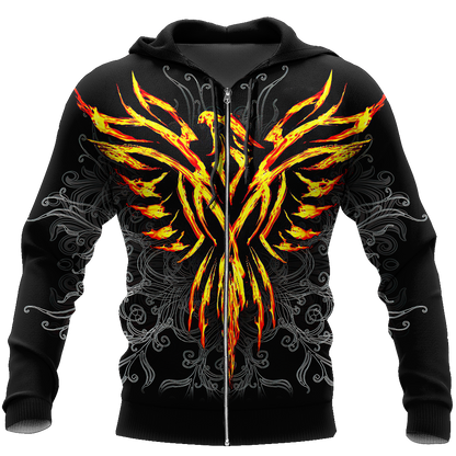 Power Fire Eagle 3D All Over Printed Shirts For Men LAM