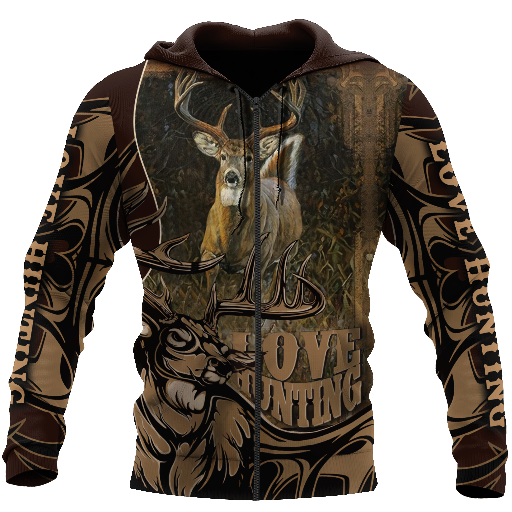 Deer Hunting 3D All Over Printed Shirts