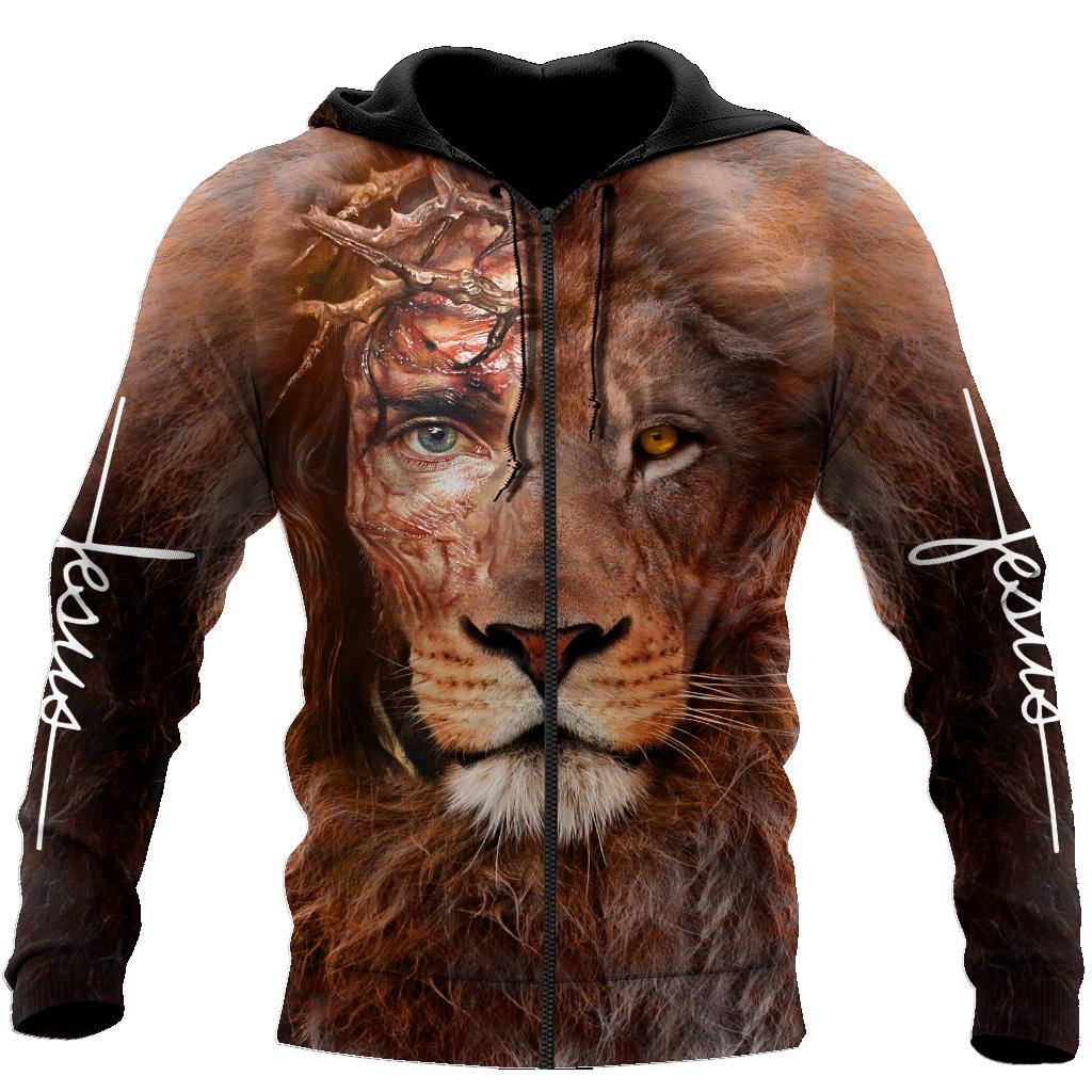 Premium Unisex Hoodie 3D All Over Printed Easter Day Christian Jesus Custom Name No27 ML