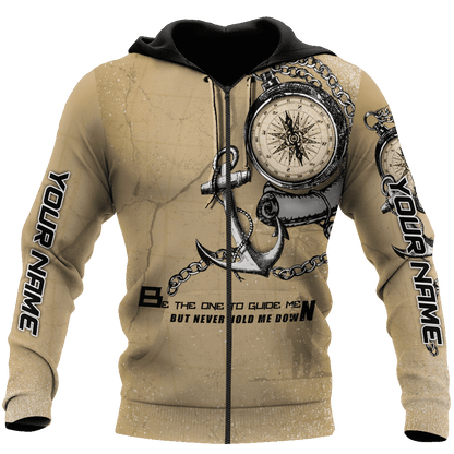 Custom name Proud Seaman Meaningful Tattoo unique 3d design Cloak
