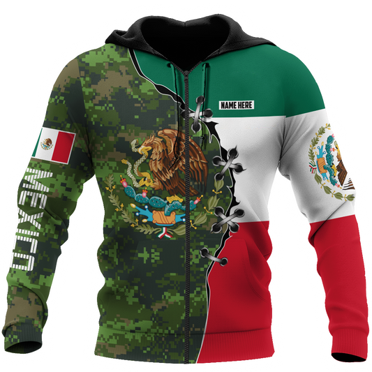 Personalized Mexican Hoodie 3D All Over Printed  Unisex Hoodie