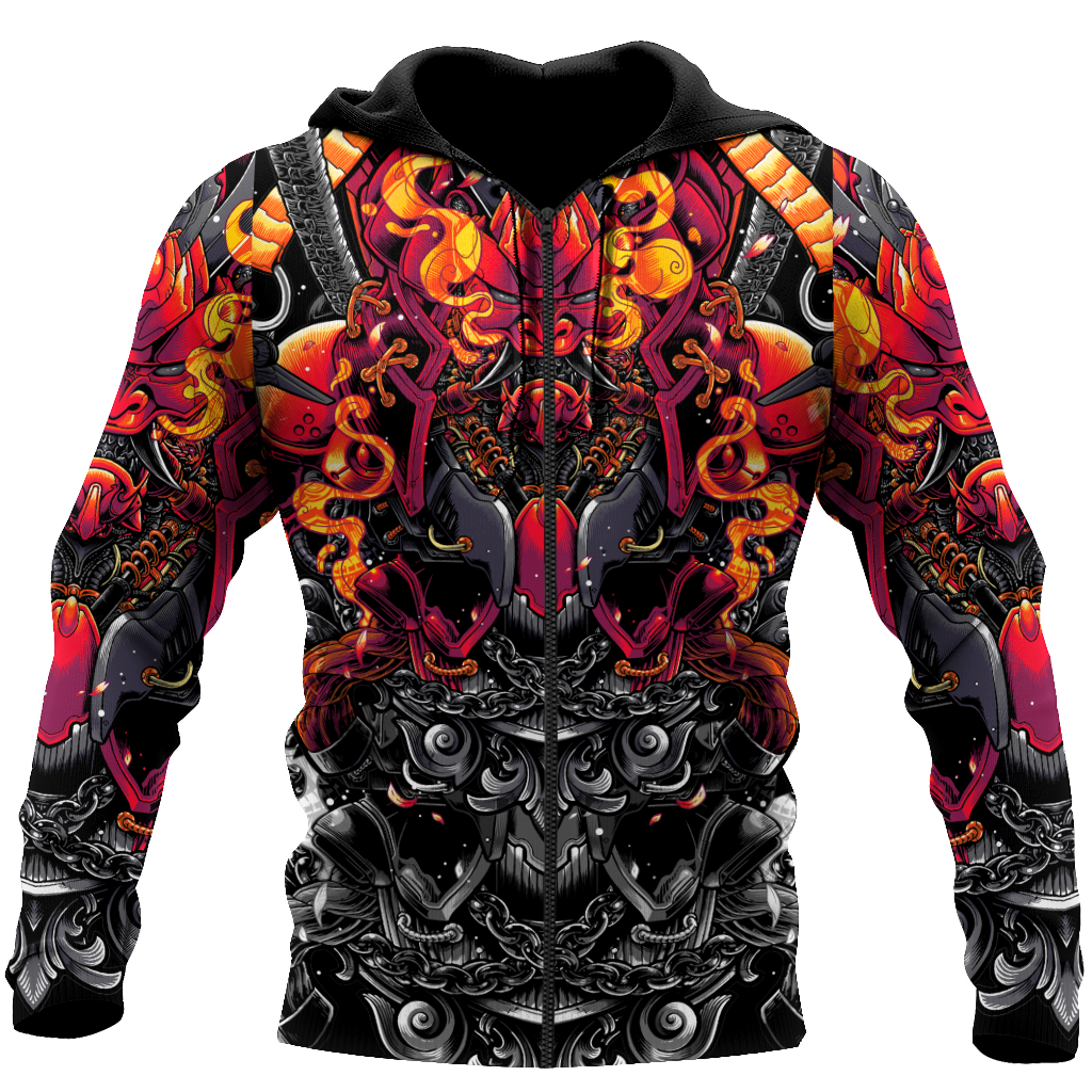 Premium 3D Printed Samurai Shirts MEI