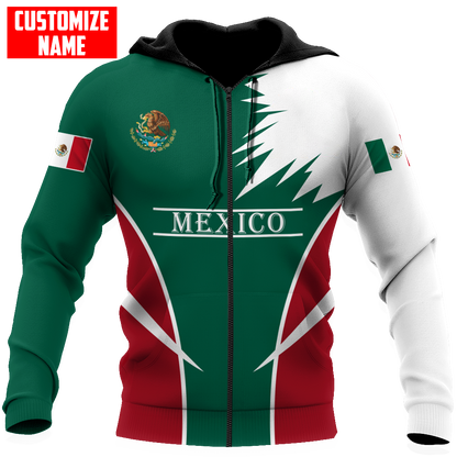 Personalized Name Mexico 3D All Over Printed Unisex Shirts DQB06072101