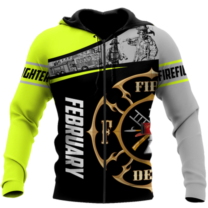 February Firefighter Hoodie For Men And Women MH28012114