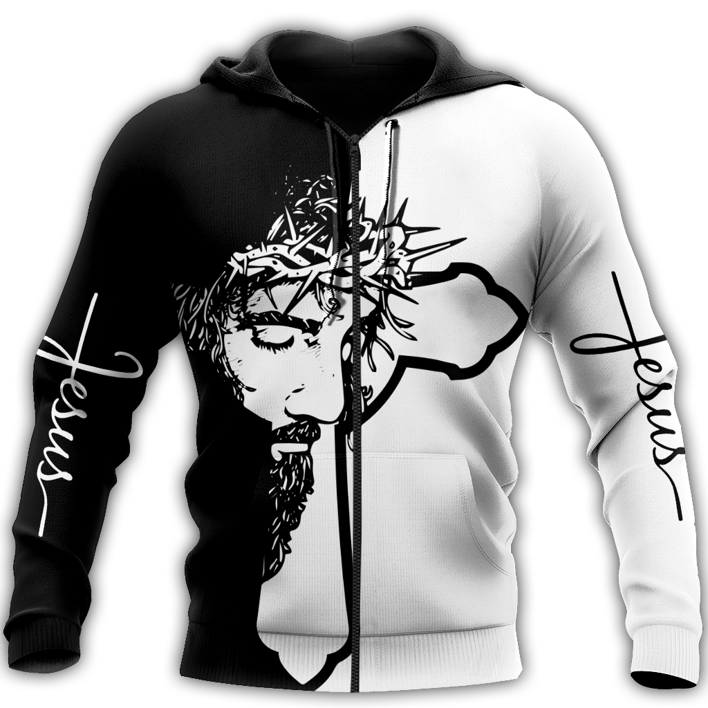 Premium Unisex Hoodie Easter Day Christian Jesus No5 ML God Bless Me