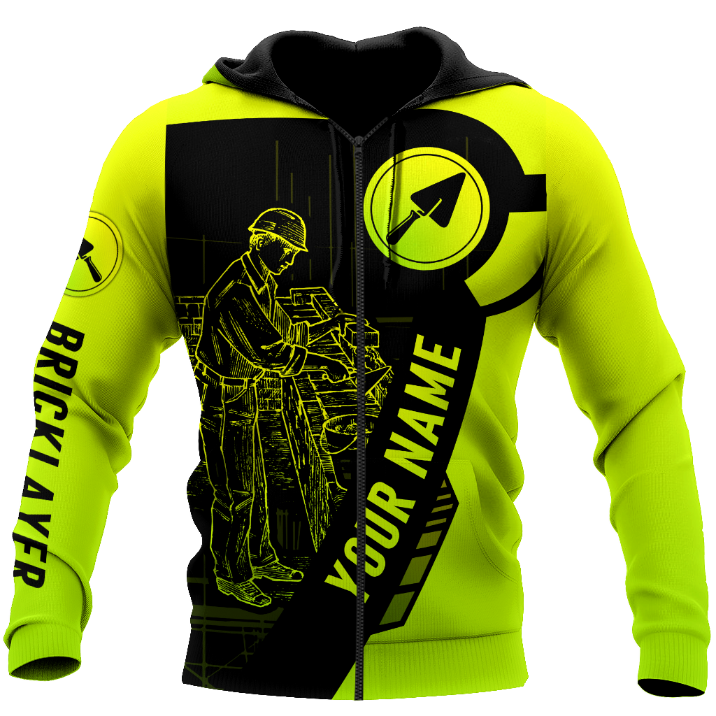 Premium Unisex Hoodie Personalized Bricklayer No10 ML