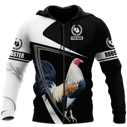 Personalized Rooster 3D Printed Unisex Shirts DA08052102