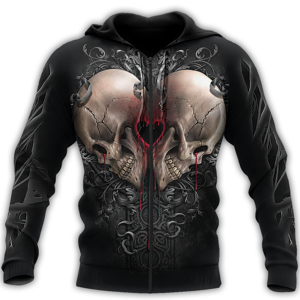 Customize Name Tattoo Skull Hoodie For Men And Women NTN16032104