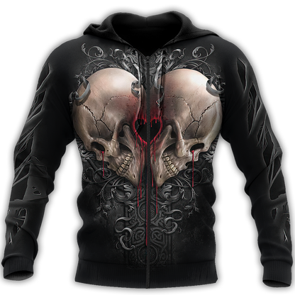 Customize Name Tattoo Skull Hoodie For Men And Women NTN16032104