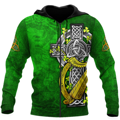 Premium Irish Saint Patrick's Day 3D All Over Printed Unisex Shirts