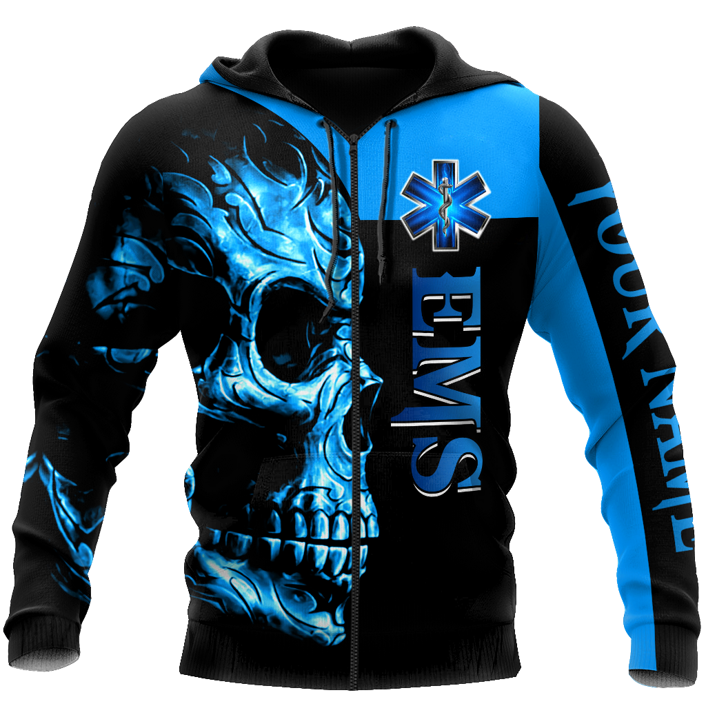 Premium EMS Personalized Name 3D All Over Printed Unisex Shirts