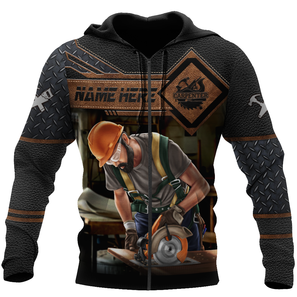 Personalized Name Carpenter 3D All Over Printed Unisex Shirts Ver 3
