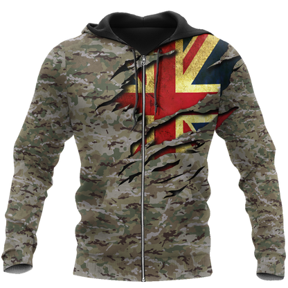 British Camo Just the tip I promise 3D Design Print Shirts