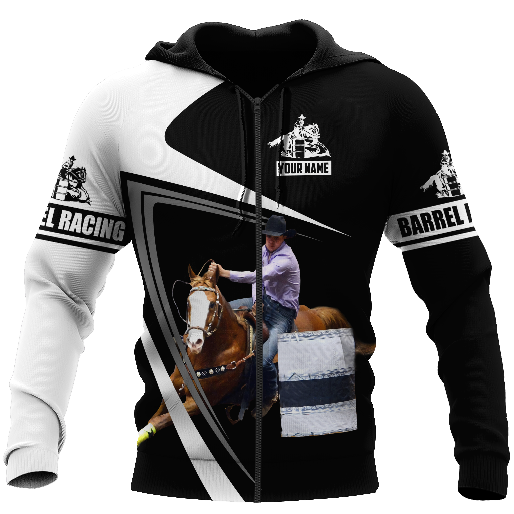 Personalized Name Rodeo 3D All Over Printed Unisex Shirts Barrel Racing