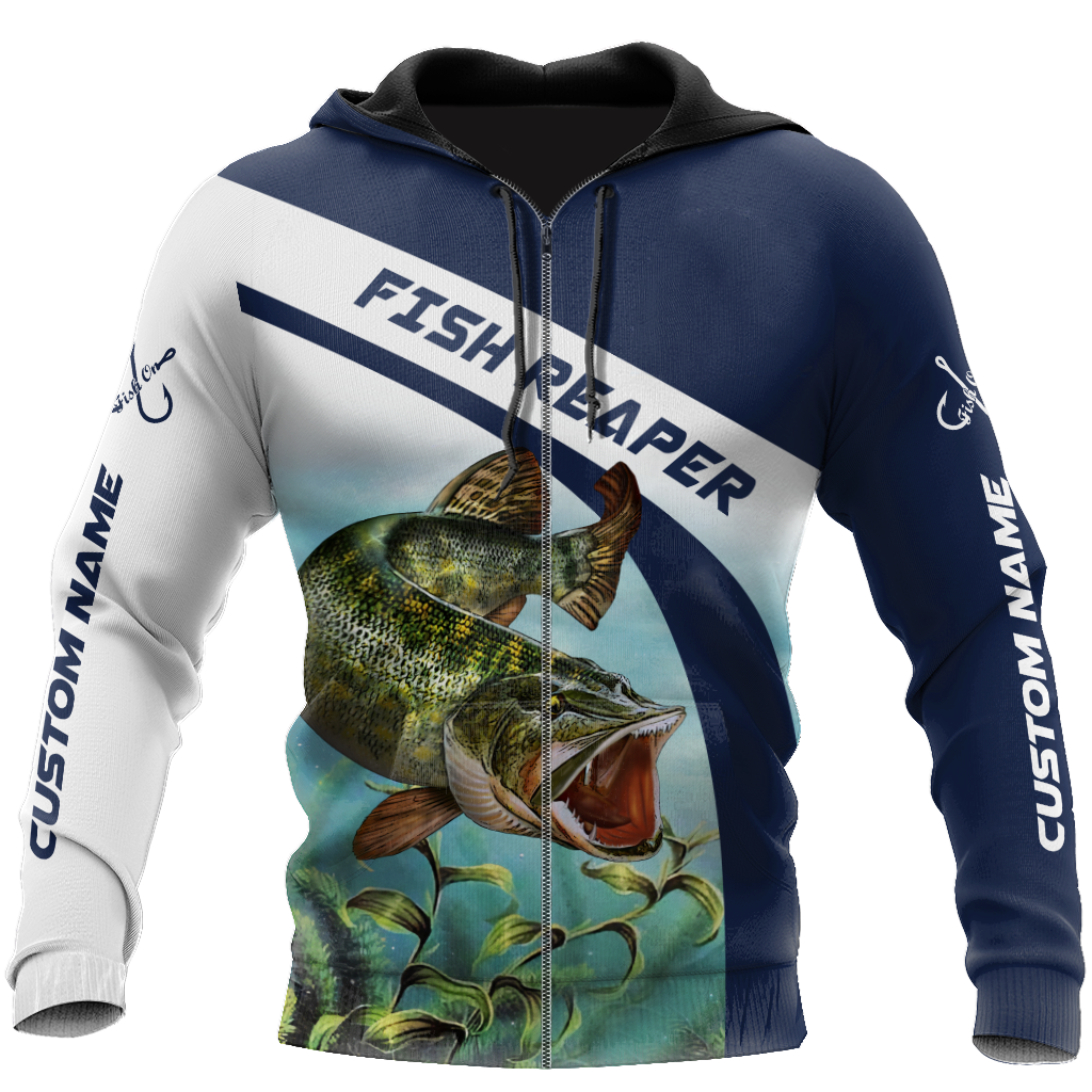 Custom name Northern Pike fishing design 3d print shirts