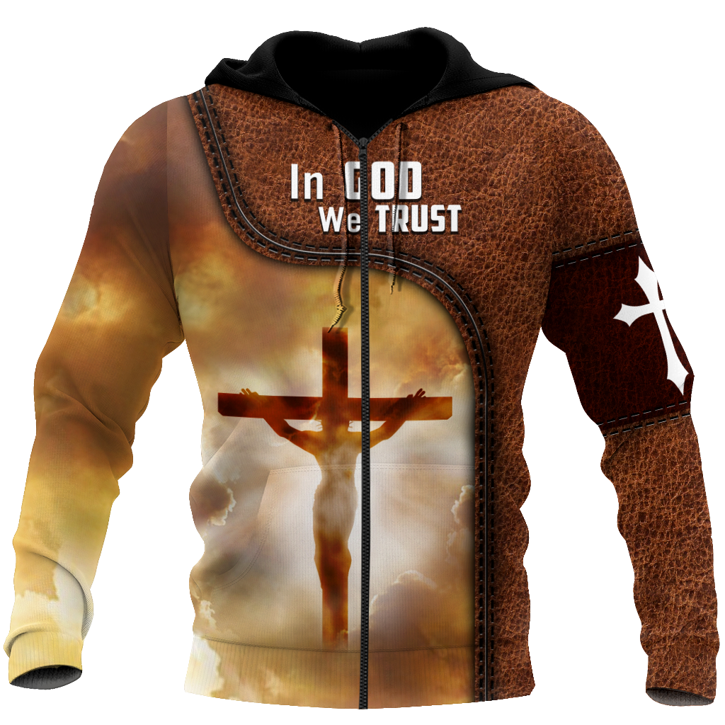 Premium Jesus Christ on the Cross 3D All Over Printed Shirts