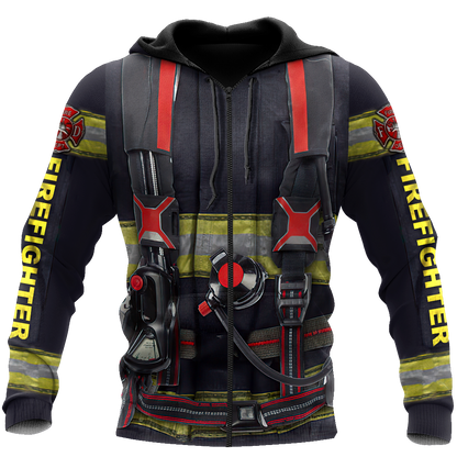 Customize Name Firefighter Hoodie For Men And Women TNA06052106