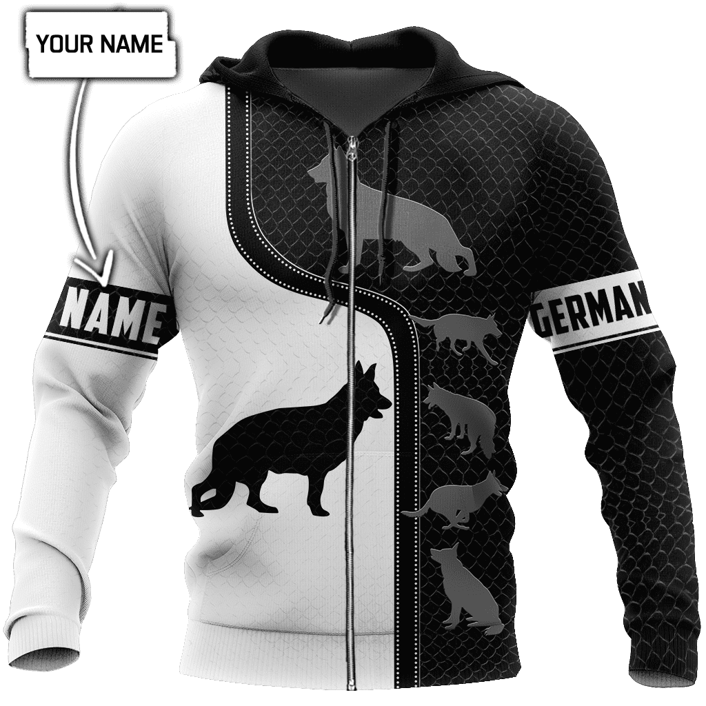 Personalized German Shepherd 3D Printed Unisex Shirt DD10072106