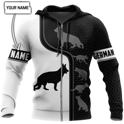 Personalized German Shepherd 3D Printed Unisex Shirt DD10072106