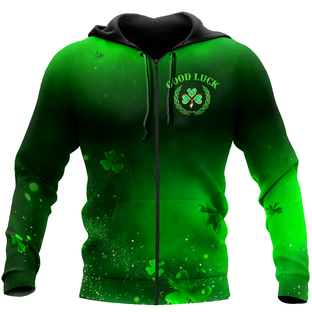 Premium Unisex Hoodie Irish St.Patrick Good Luck ML