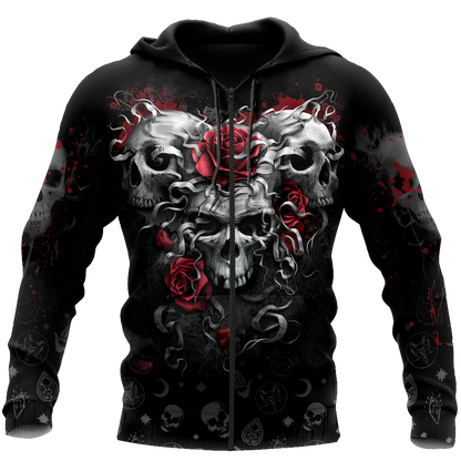 Skull Hoodie For Men And Women TNA13032107