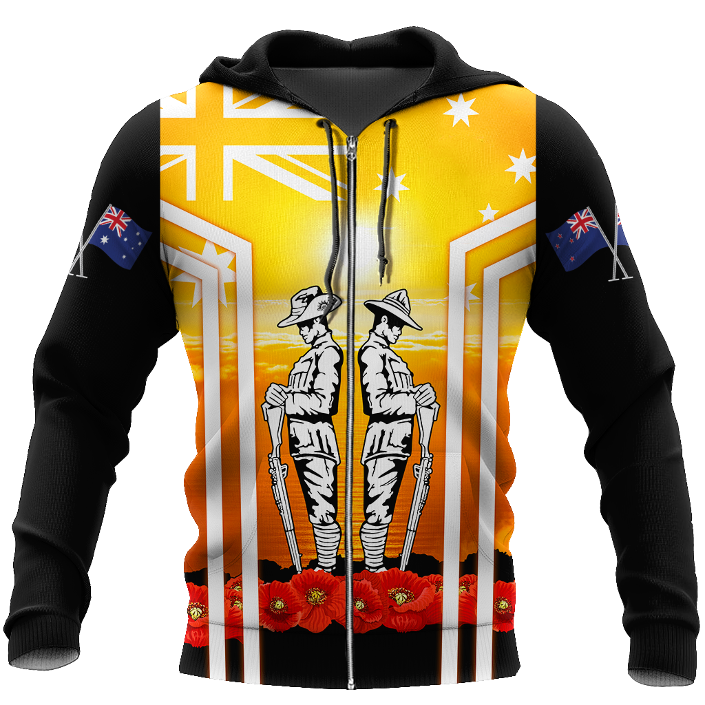 Premium Anzac Day Lest We Forget 3D All Over Printed Unisex