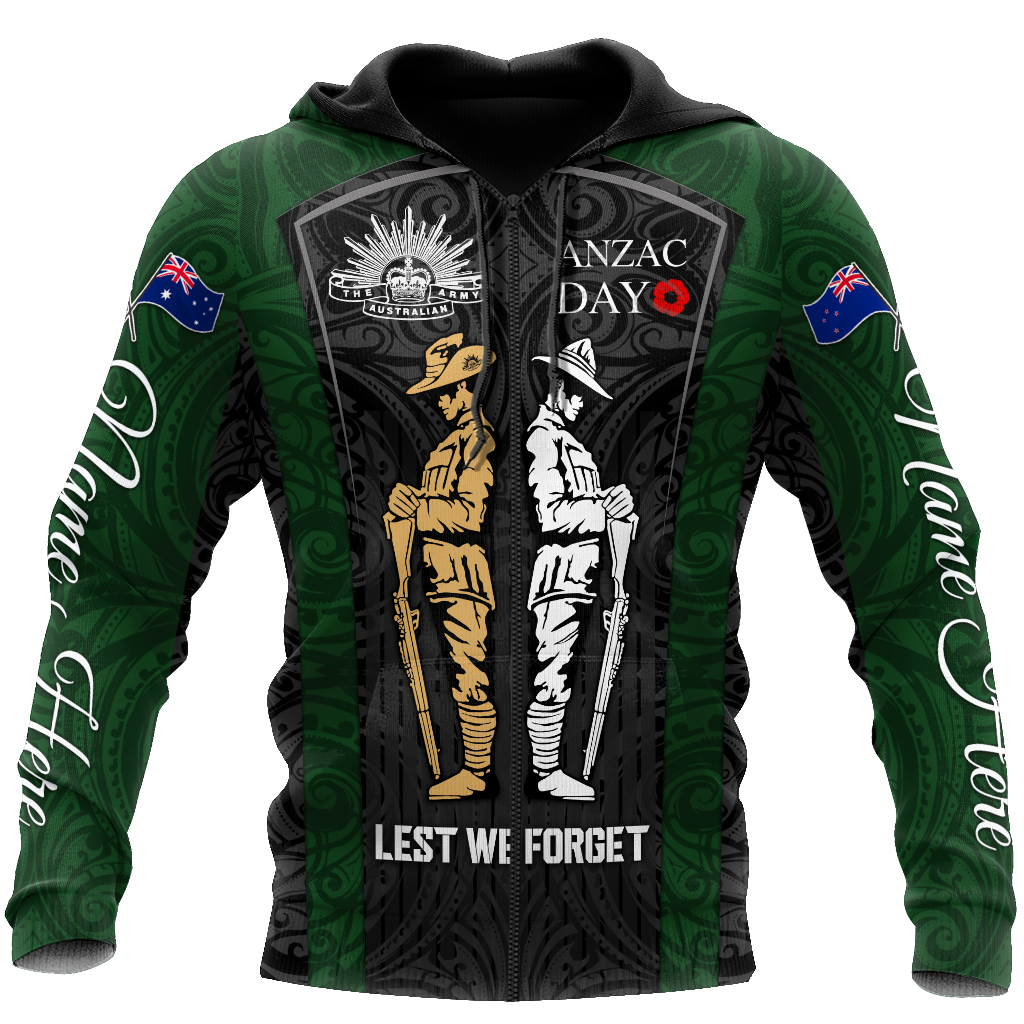 Personalized Anzac Day 3D All Over Printed Unisex Shirts