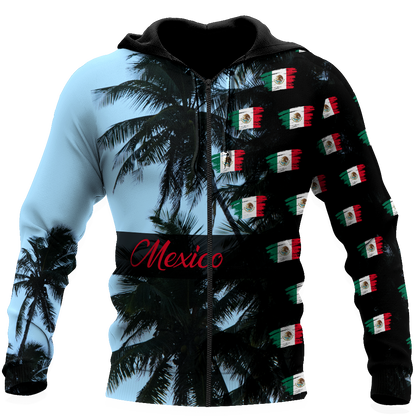 Mexico 3D All Over Printed Unisex Hoodie