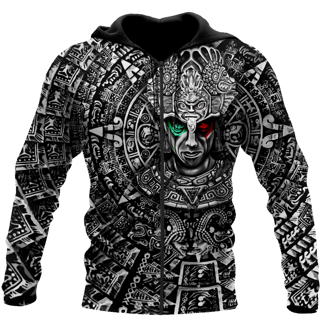 Premium Aztec Mexican Hoodie 3D All Over Printed Unisex Shirts No1