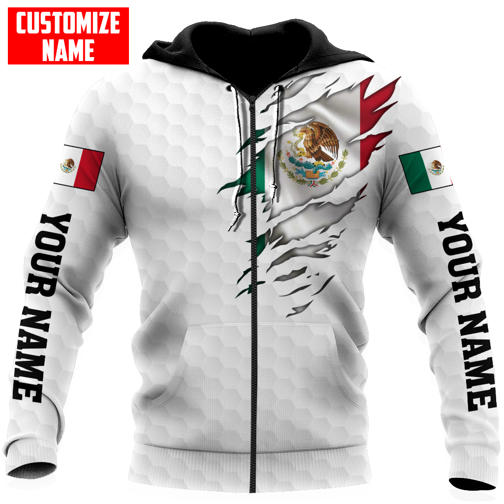 Persionalized Mexico 3D All Over Printed Unisex Shirts