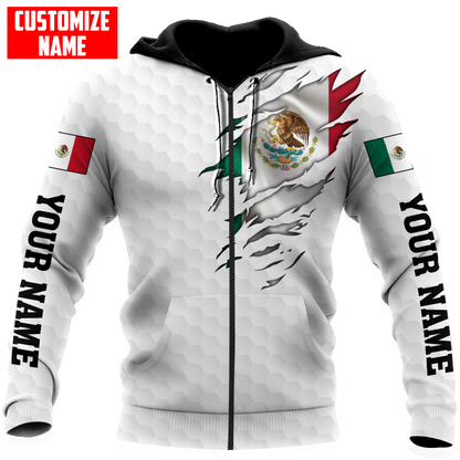 Persionalized Mexico 3D All Over Printed Unisex Shirts