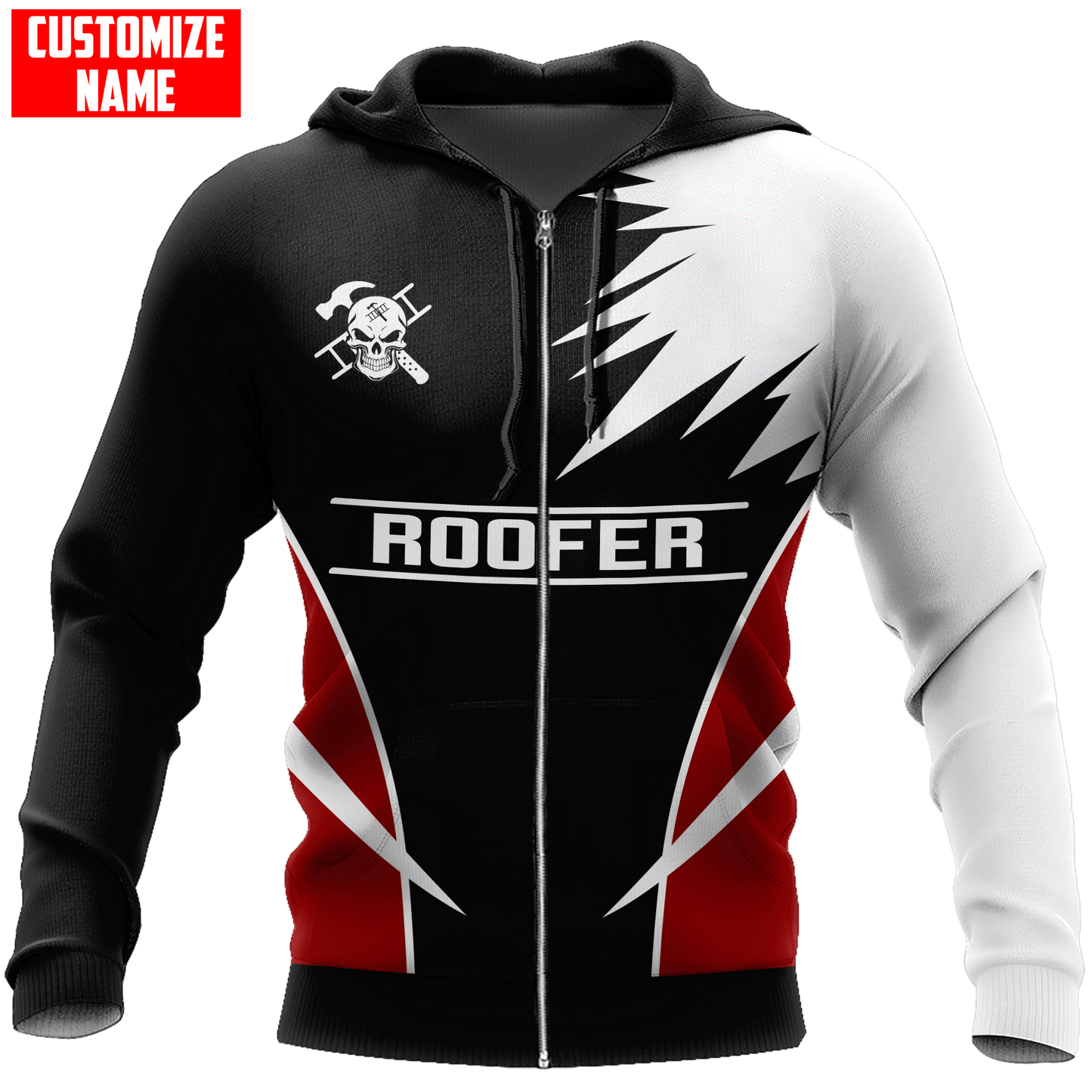 Premium 3D Printed Personalized Roofer Shirts MEI