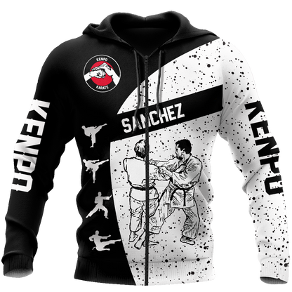 Customize Name Karate Hoodie For Men And Women TNA08032108