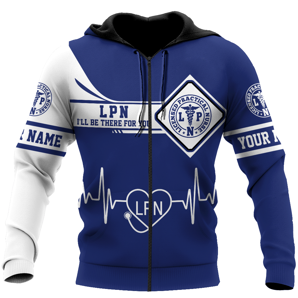 Premium Nurse Personalized Name 3D All Over Printed Unisex Shirts