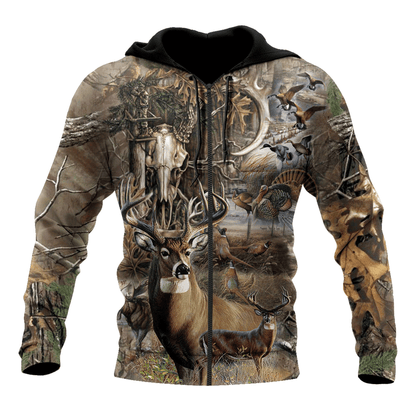 Hunting 3D Printed Unisex Shirts All About Hunting