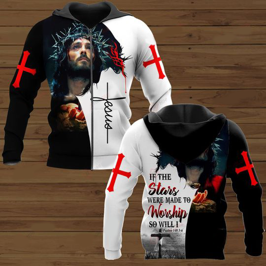 Jesus 3D All Over Printed Unisex Hoodie
