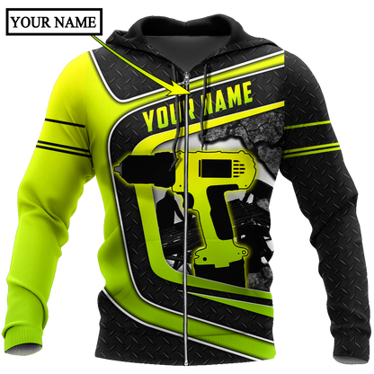The Roofer Man - Persionalized Name 3D All Over Printed Shirts