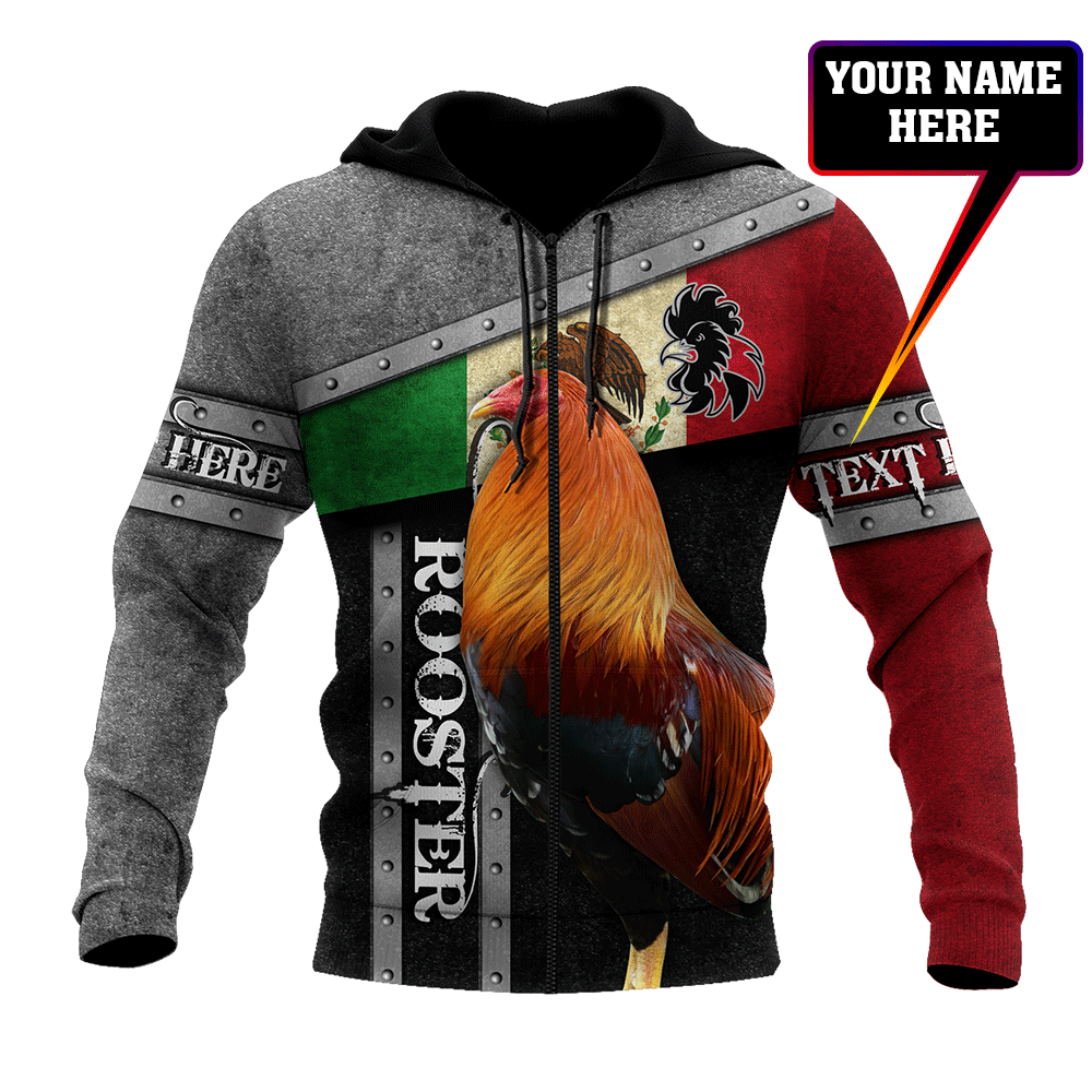 Personalized Rooster 3D Printed Unisex Shirts AM02062102
