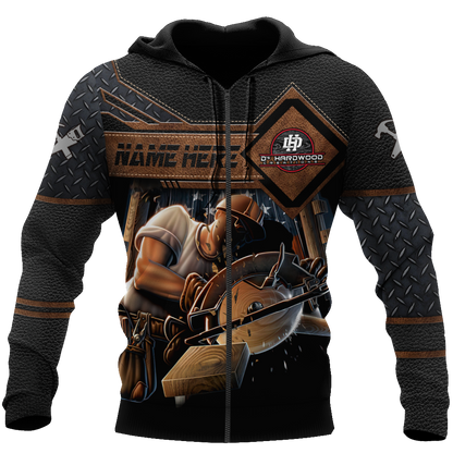 Personalized Name Carpenter 3D All Over Printed Unisex Shirts Custom