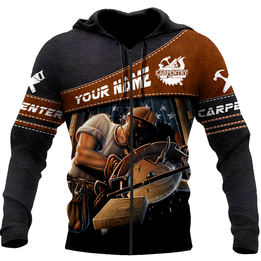 Personalized Name Carpenter 3D All Over Printed Unisex Shirts Ver 1