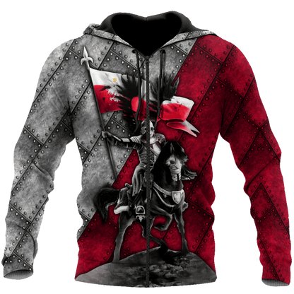Premium Polish Hussars 3D All Over Printed Unisex Hoodie