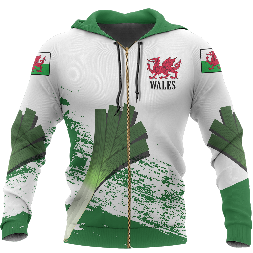 Patrick Day Welsh Pride Hoodie For Men And Women