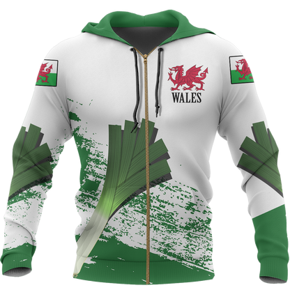 Patrick Day Welsh Pride Hoodie For Men And Women