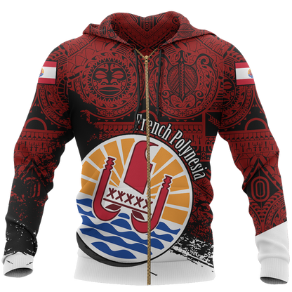 French Polynesia Special Hoodie NVD1221 - Amaze Style™-Apparel