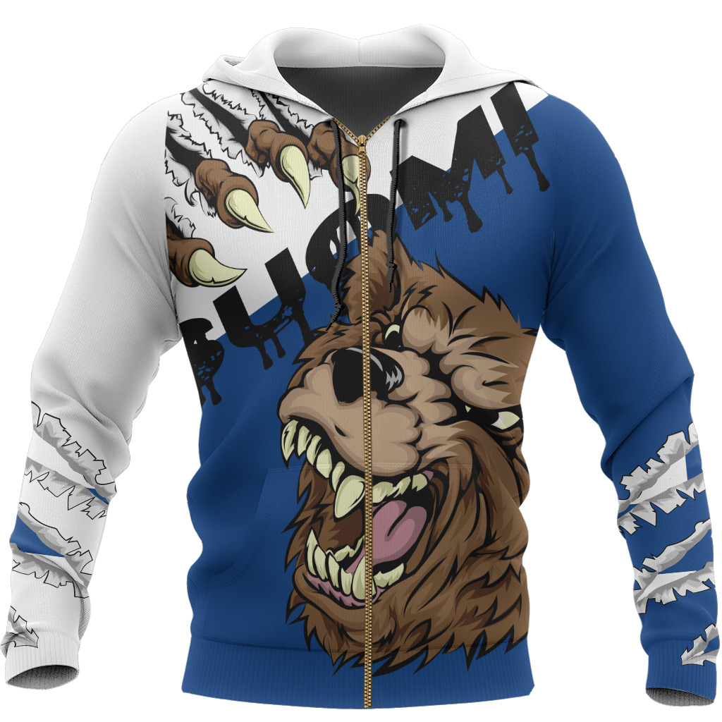 Finland - Brown Bear Special Hoodie NVD1257 - Amaze Style™-Apparel