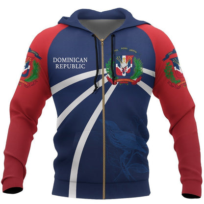 Dominican Republic In My Heart Hoodie Palmchat Bird NVD1295 - Amaze Style™-Apparel