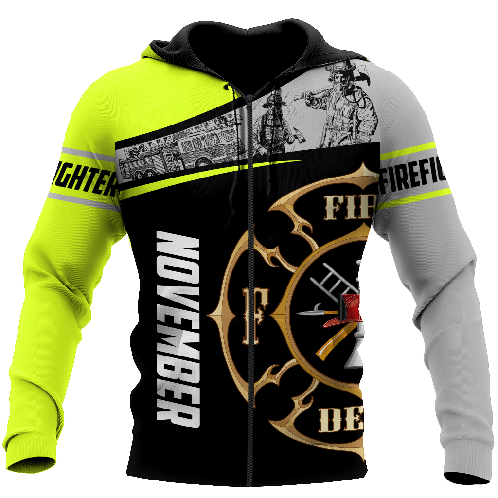 November Firefighter Hoodie For Men And Women MH28012123