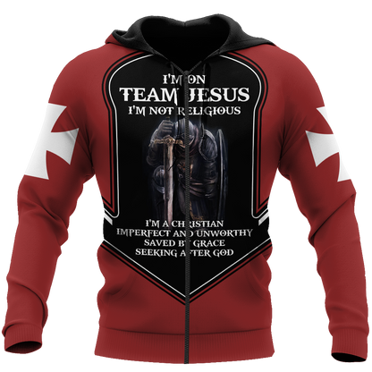 Premium Unisex Hoodie 3D All Over Printed Easter Day Christian Jesus No10 ML
