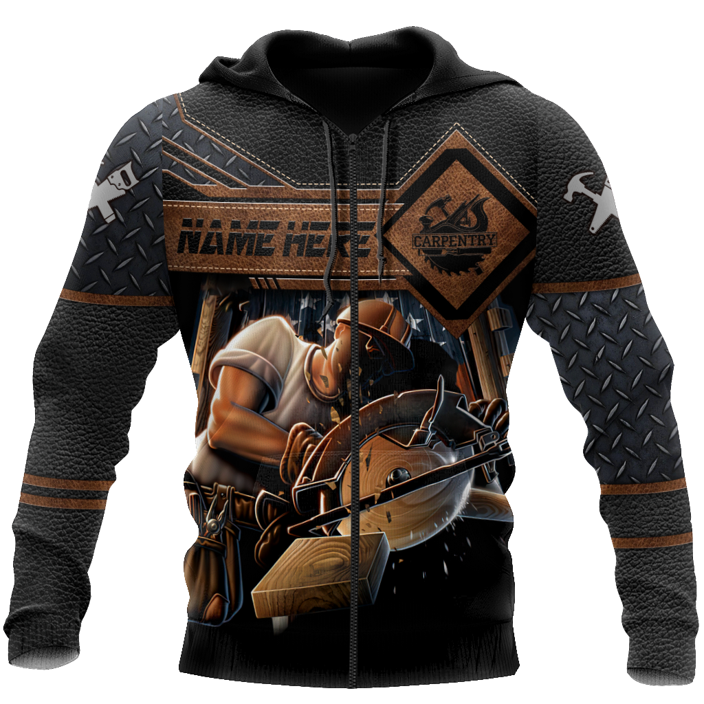 Personalized Name Carpenter 3D All Over Printed Unisex Shirts Ver 2